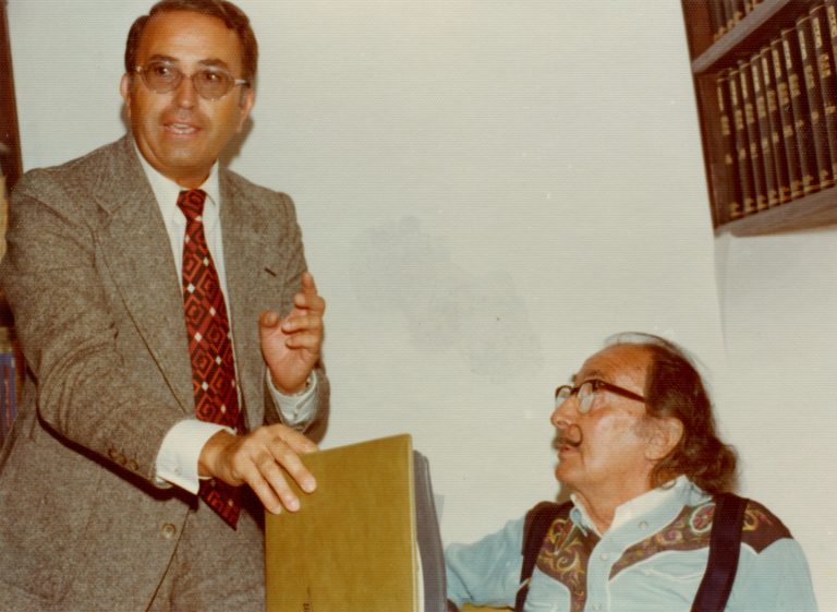 Álvaro Magro y Salvador Dalí
