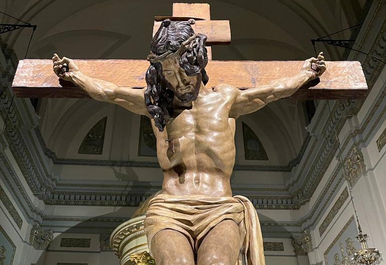 La Hermandad del Santísimo Cristo de Difuntos y Ánimas celebra el 75 aniversario de la llegada de la imagen a Crevillent